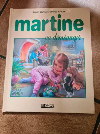 Livre Martine va déménager