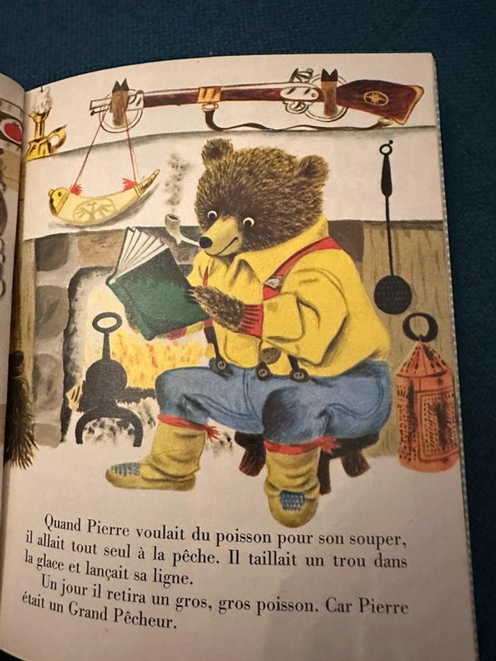 Livre ancien Un petit livre d’or deux coqs Pierre l’Ours 340 album vintage carton - photo numéro 3