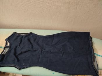 Robe jean courte femme taille s