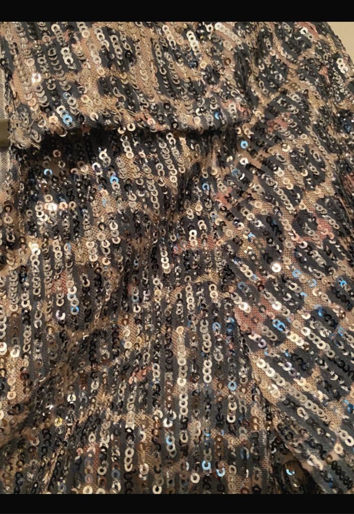Chemise à sequins stradivarius taille S neuf - photo numéro 4