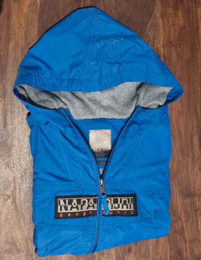 Veste imperméable de ski à fermeture pour ski Napapijri Enfant Taille 14 ans