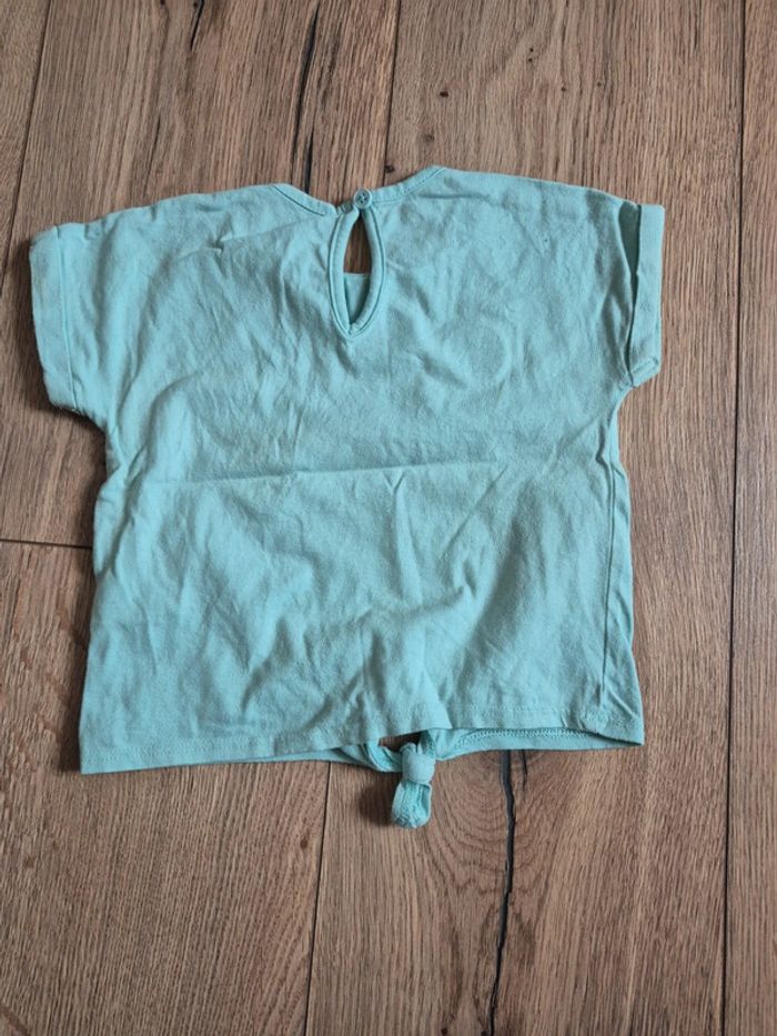 Ensemble 18 mois tee shirt manches longues, legging lisserai doré, Tee-shirt manche courte fruit - photo numéro 14