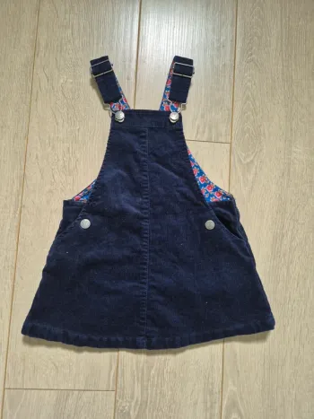 Salopette en velour 2 ans dpam