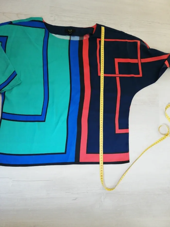Blouse ample manches 3/4 Antonelle taille M - photo numéro 6