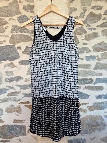Robe motif géométrique