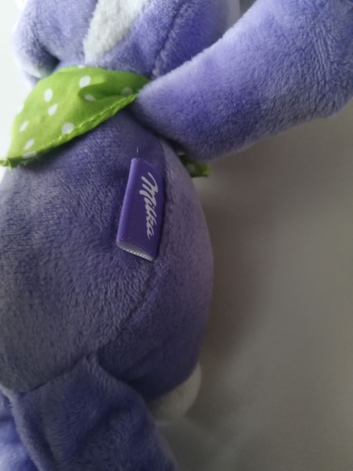 peluche publicitaire lapin milka - photo numéro 3