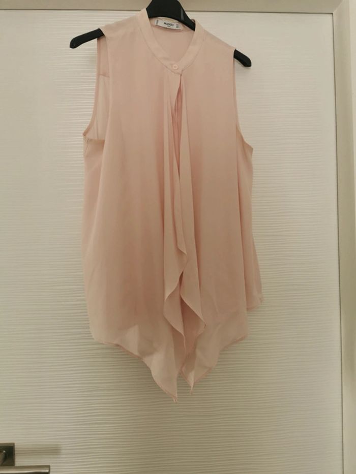 Débardeur rose pâle taille M - photo numéro 3