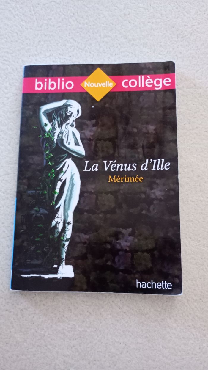 La Vénus d'Ille Prosper Bibliocollege