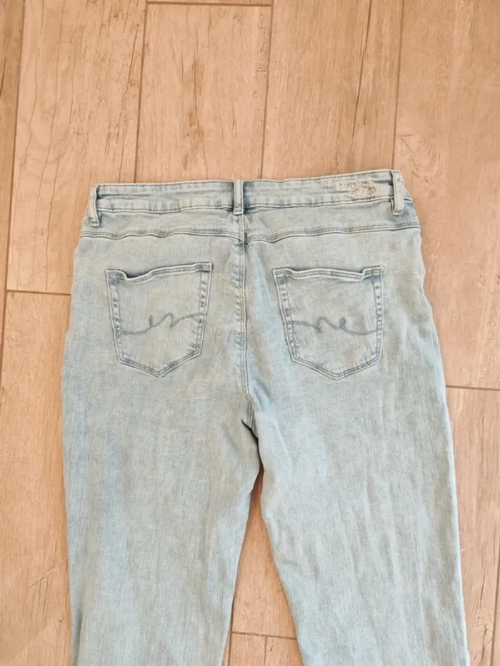 Jeans femme bleu clair taille 44 - photo numéro 5