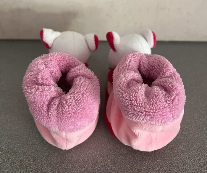 Chaussons hochet souris 0/6 mois Doudou et Compagnie - photo numéro 5