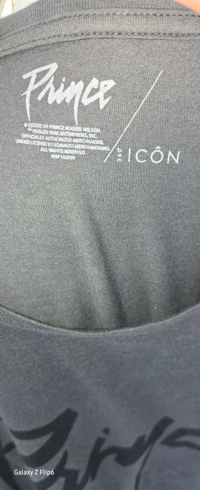 Tee-shirt ICON prince - photo numéro 3