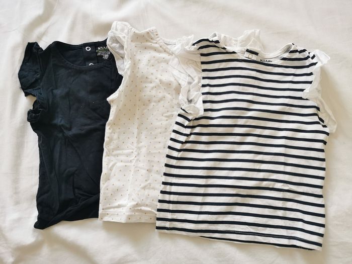 Lot 3 t-shirts / marinière