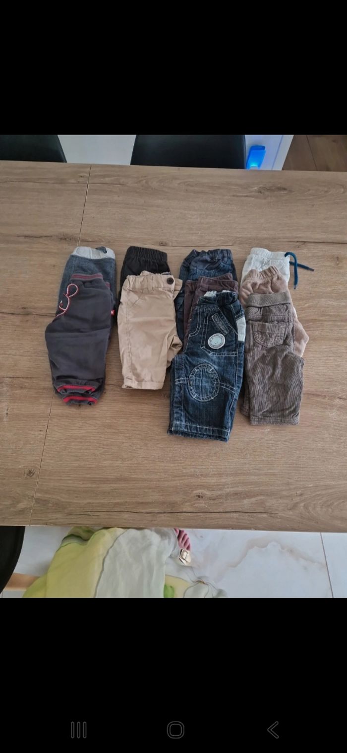 Lot +100 vêtements bébé garcons en 1 mois - photo numéro 2
