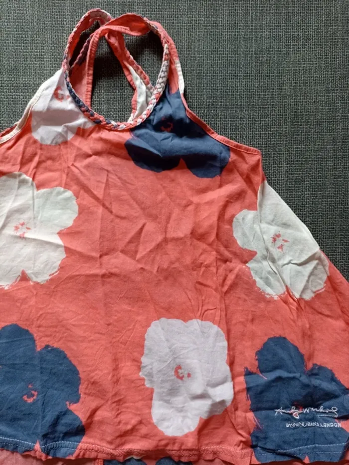 Haut débardeur flowers Pepe Jeans 8 ans - photo numéro 5