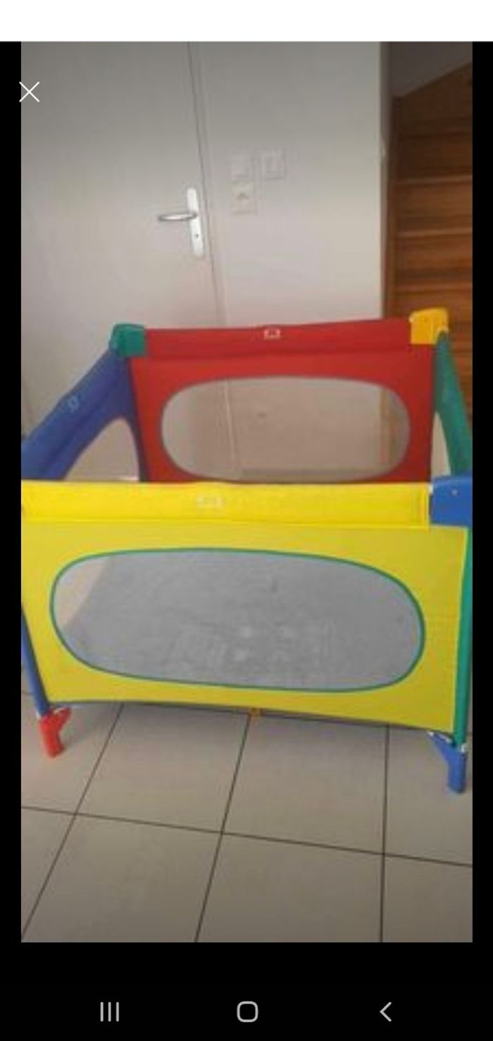 Parc parapluie sans matelas - photo numéro 2