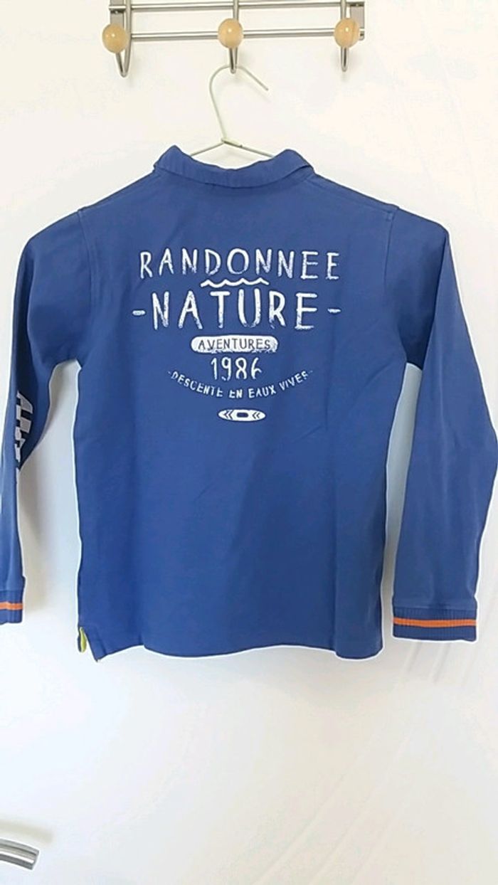 Polo bleu - photo numéro 2