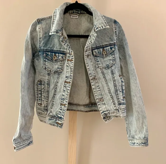 🧥 Veste en jean effet délavé Pimkie – Taille 36 (S)