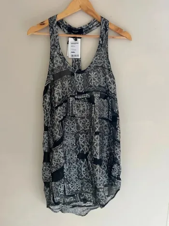 Robe argentée Isabel Marant