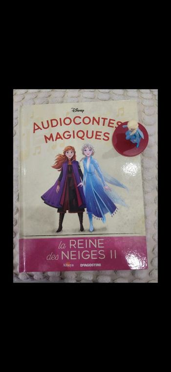 46ēme audioconte magique collection altaya deagostini livre et figurine disney audio conte