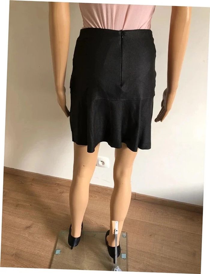 Jupe noire en suédine Cotton Brothers taille XS jamais portée - photo numéro 7