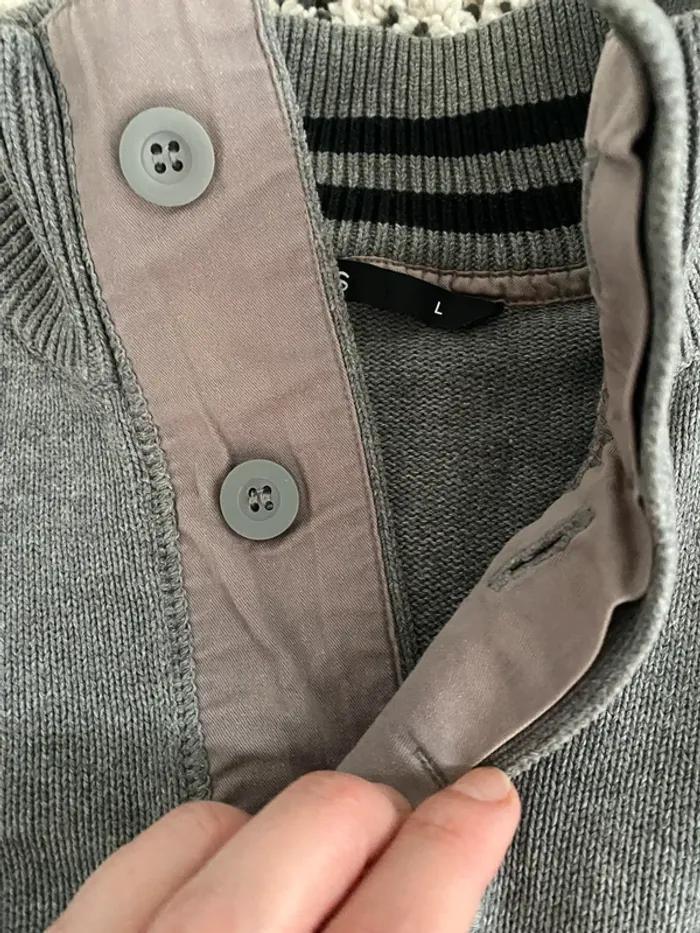 Pull gris Jules L - photo numéro 2