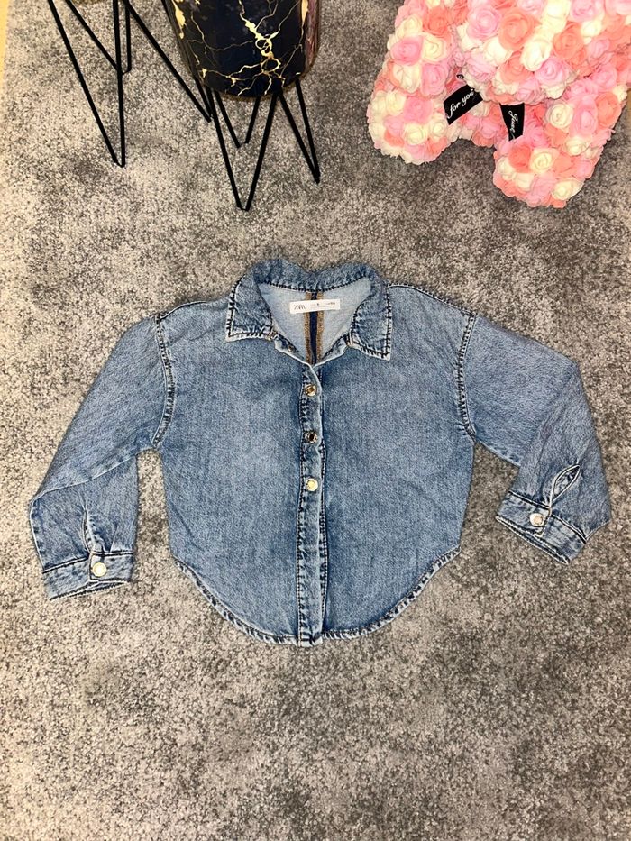Chemise en jeans Zara - photo numéro 3