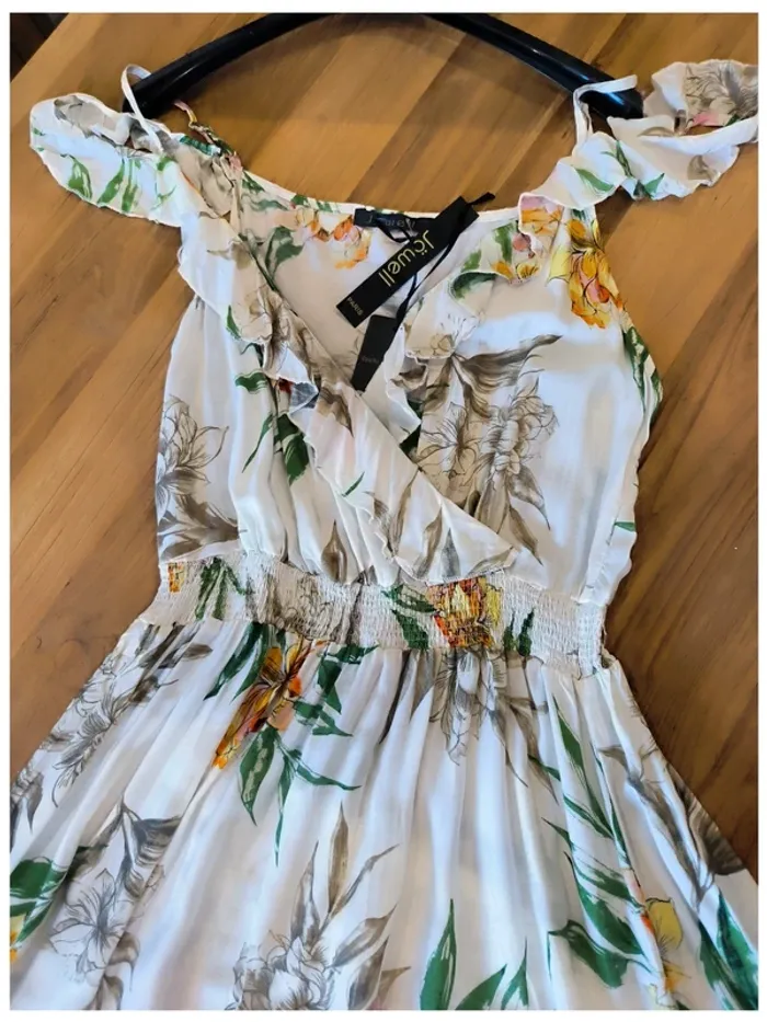 Robe d'été fleuris légère S 36