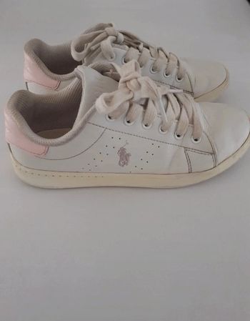 Basket fille blanche Pointure 33 Ralph Lauren