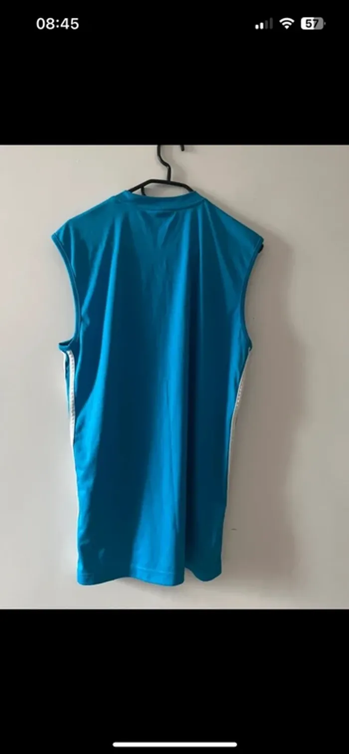 Lot de 2 débardeurs homme Adidas - taille M, sport & casual - photo numéro 2