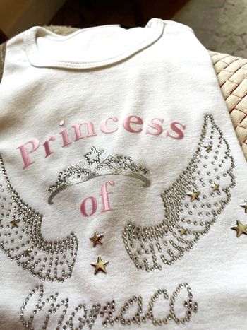 T-shirt 10 ans " princess of Monaco