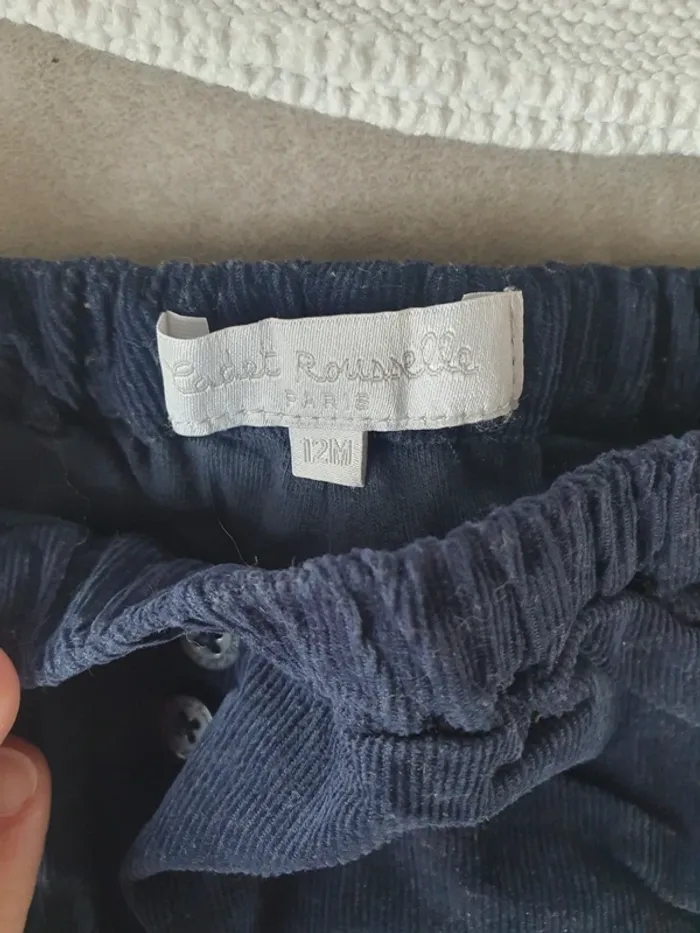 Ensemble pantalon cadet rousselle et pull absorba 12 mois - photo numéro 3