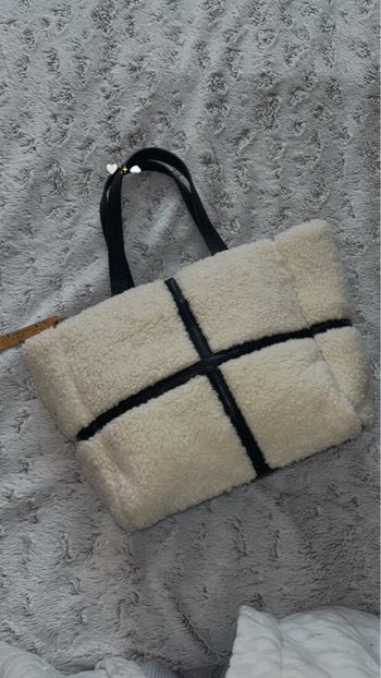 Sac femme noir et blanc