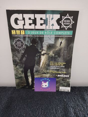Geek magazine, 3 jeux de rôles complets
