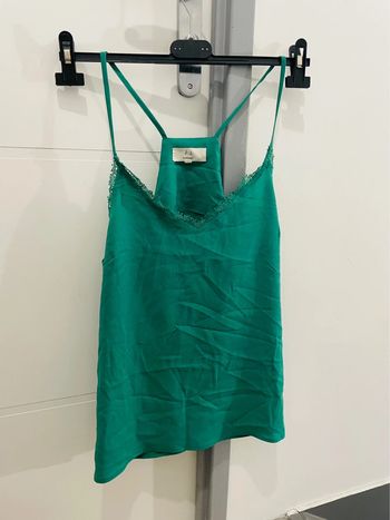 Débardeur femme vert taille 38