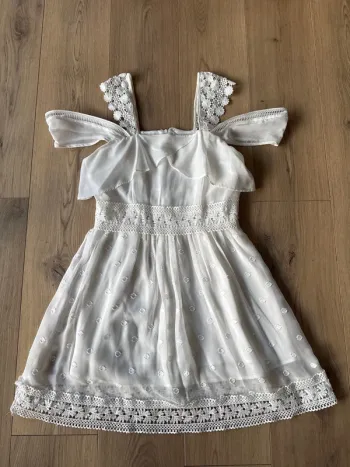 Robe courte femme dentelle