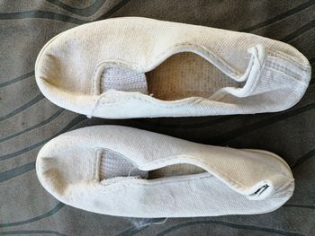 Chaussons blanc 26