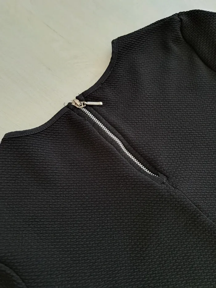 Haut blouse Pimkie - noir - basique - manches 3/4 - taille S - photo numéro 4