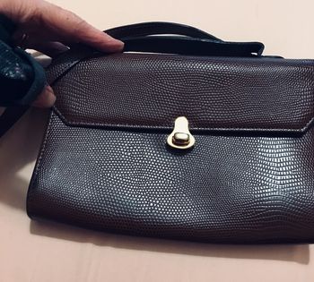 Sac bandoulière cuir marron