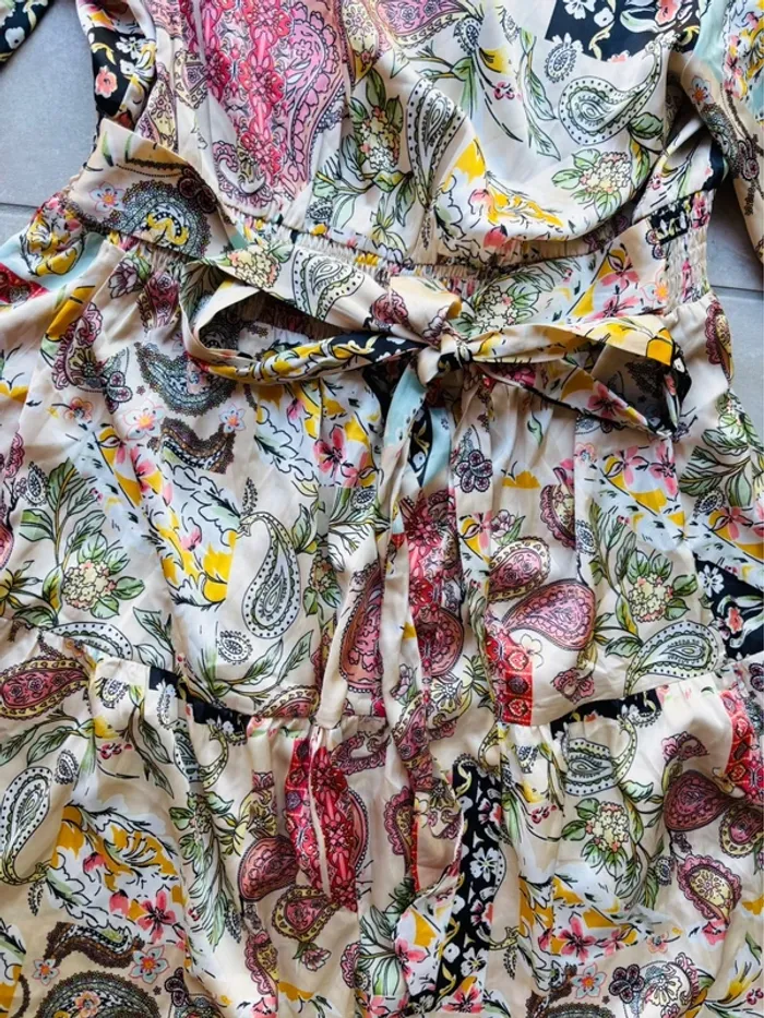 Magnifique robe longue Anany motifs bandana neuve - photo numéro 4