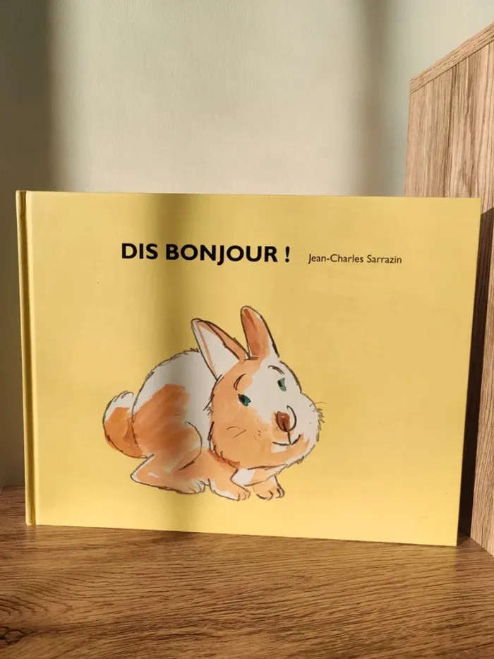 Livre enfant Dis bonjour !