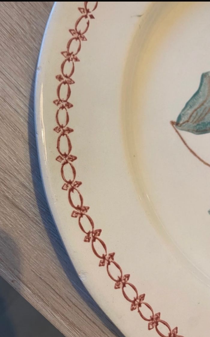 assiettes fleuries - photo numéro 7