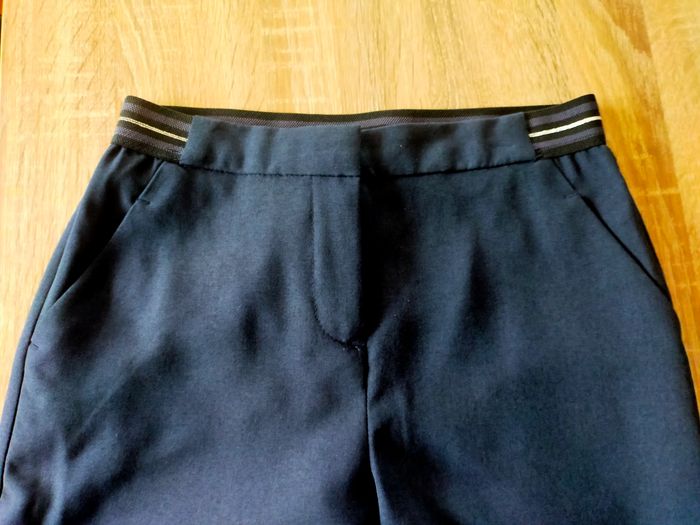 Pantalon camaïeu bleu marine - photo numéro 3