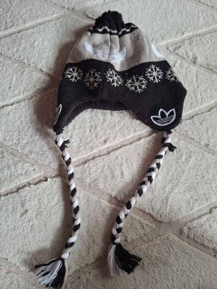 peruvian bonnet adidas homme TU très ancien - photo numéro 2
