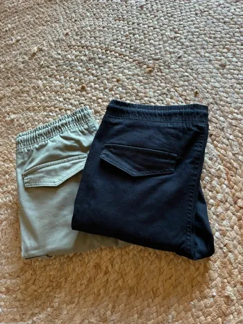 Lot 2 pantalons cargo