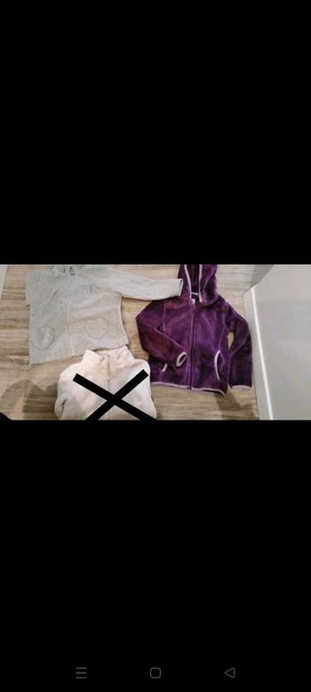 Lot Gilets polaire 3 ans