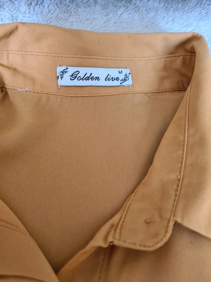 Chemise moutarde - photo numéro 4