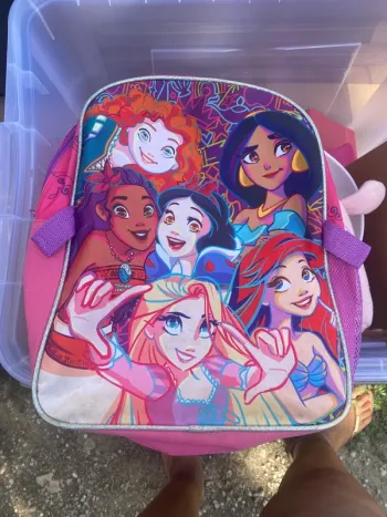 Grand sac à dos princesse