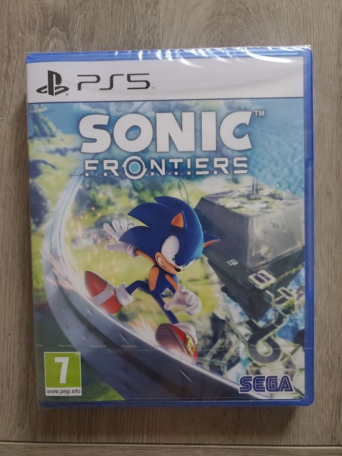 Sonic Frontiers sur PS5 Neuf sous Blister jamais ouvert.
