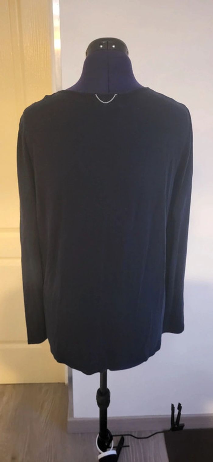 Blouse bleu marine taille M - photo numéro 4