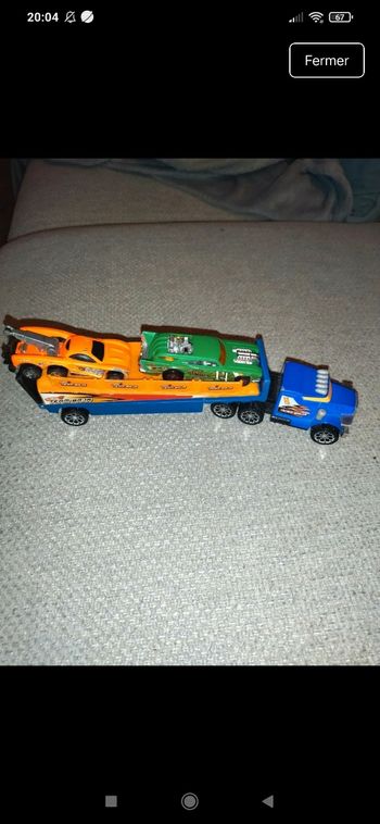Camion hot wheels 